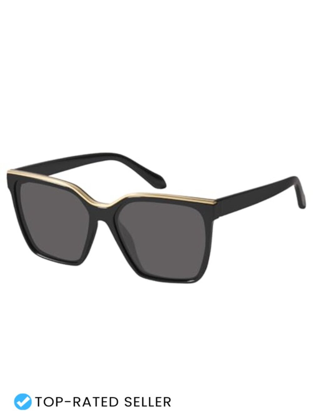 Oversized Square Polarized Sunglasses UV400 Women